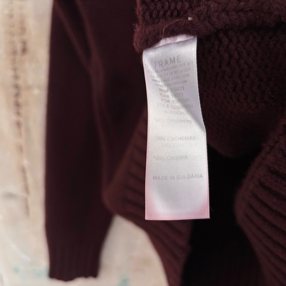 Frame x Ritz Paris Cashmere Sweater - Picture 7 of 7